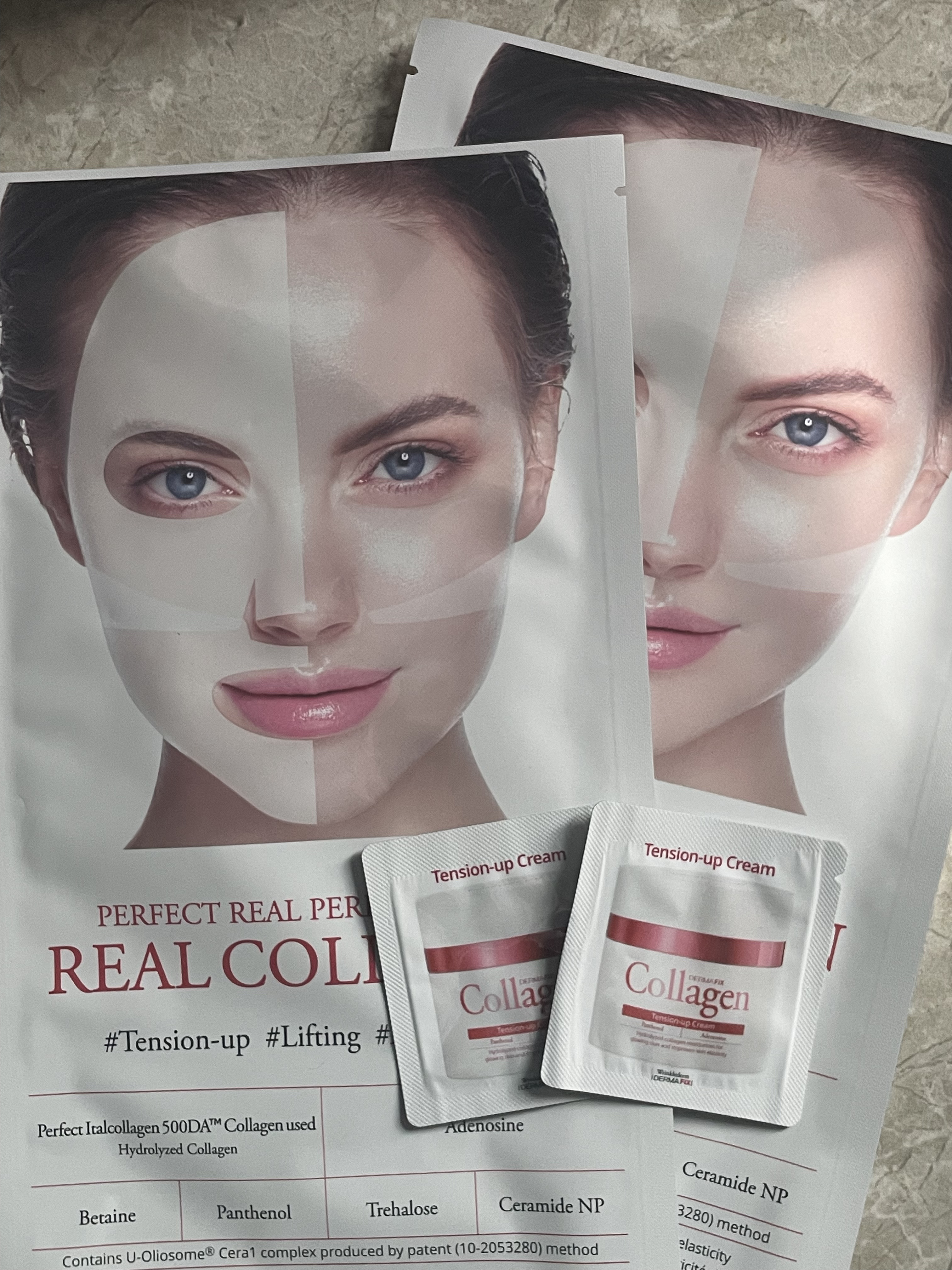 パーフェクト リアル パフォーマンス コラーゲンマスクパック /ダーマフィックス/シートマスク・パックを使ったクチコミ（2枚目）