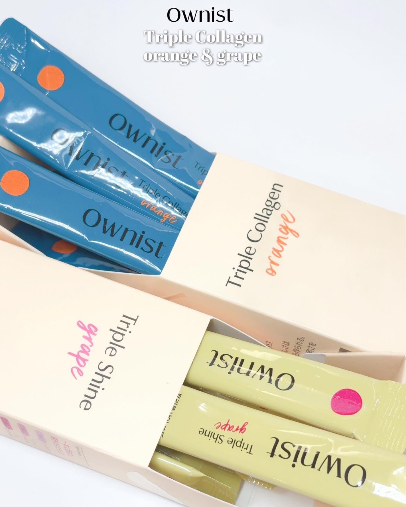 トリプルコラーゲン オレンジ/Ownist/美容サプリメントを使ったクチコミ(2枚目)