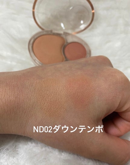 デュアルチークメロウ/fwee/ジェル・クリームチークを使ったクチコミ(5枚目)