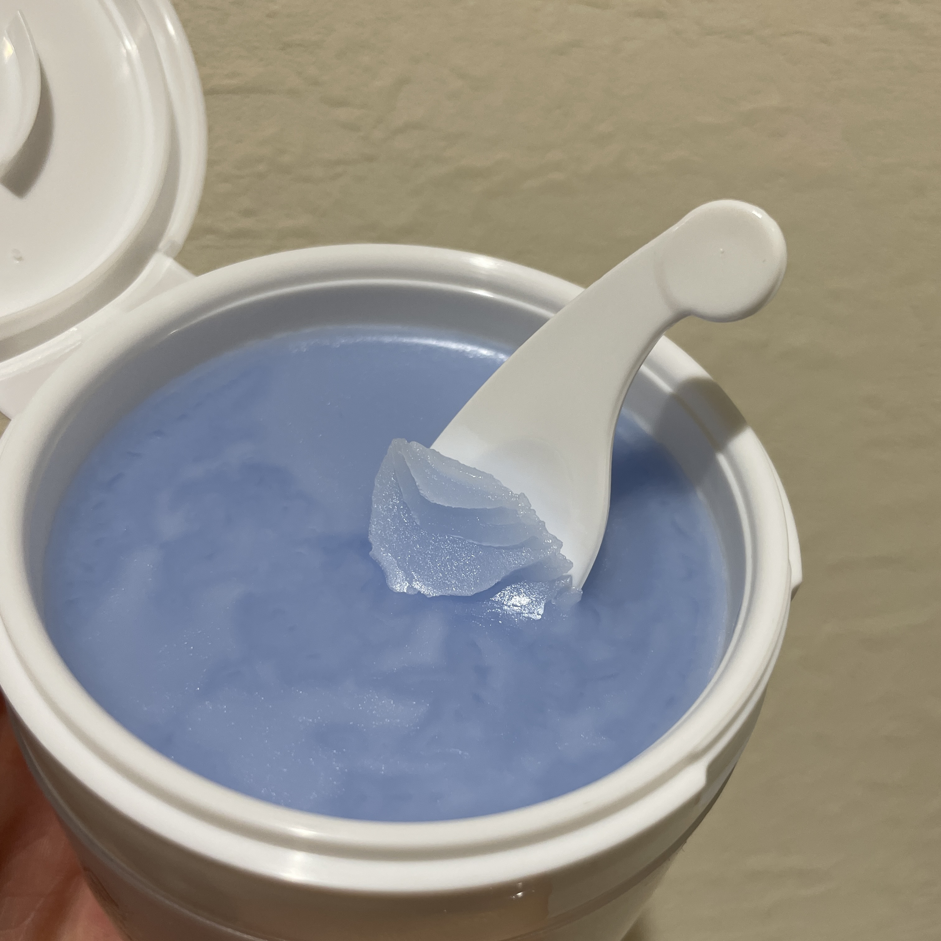 アズレンブルークレンジングバーム/原料工房/クレンジングバームを使ったクチコミ（3枚目）