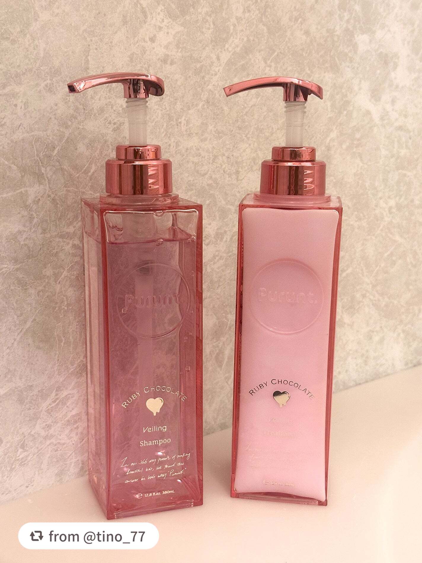 【tino_77さんから引用】

“パッケージがとにかく可愛くて、ピンク好きの私には本当にたまらないです...💗

ルビーチョコレートの香りってどんな感じなのか気になっていましたが、甘すぎず少し酸味のある大人っぽい香りで使いやすかったです