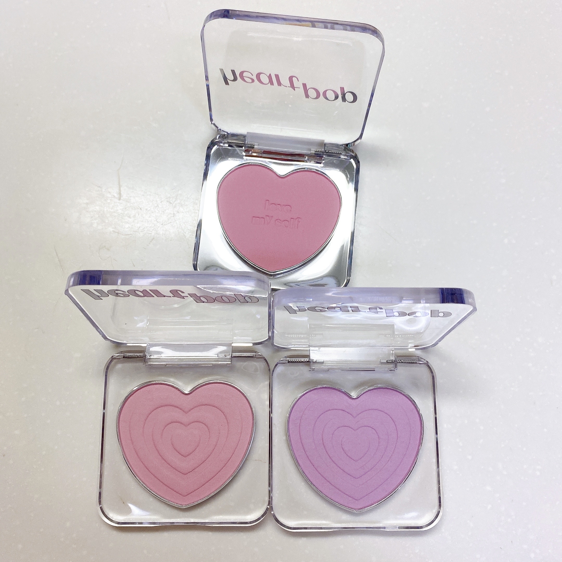 ハートポップブラッシャー/ETUDE/パウダーチークを使ったクチコミ（2枚目）