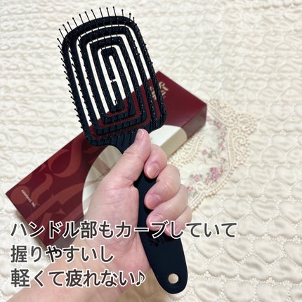 87saku ハナサク 速乾ブラシ/87saku/ヘアブラシを使ったクチコミ(6枚目)