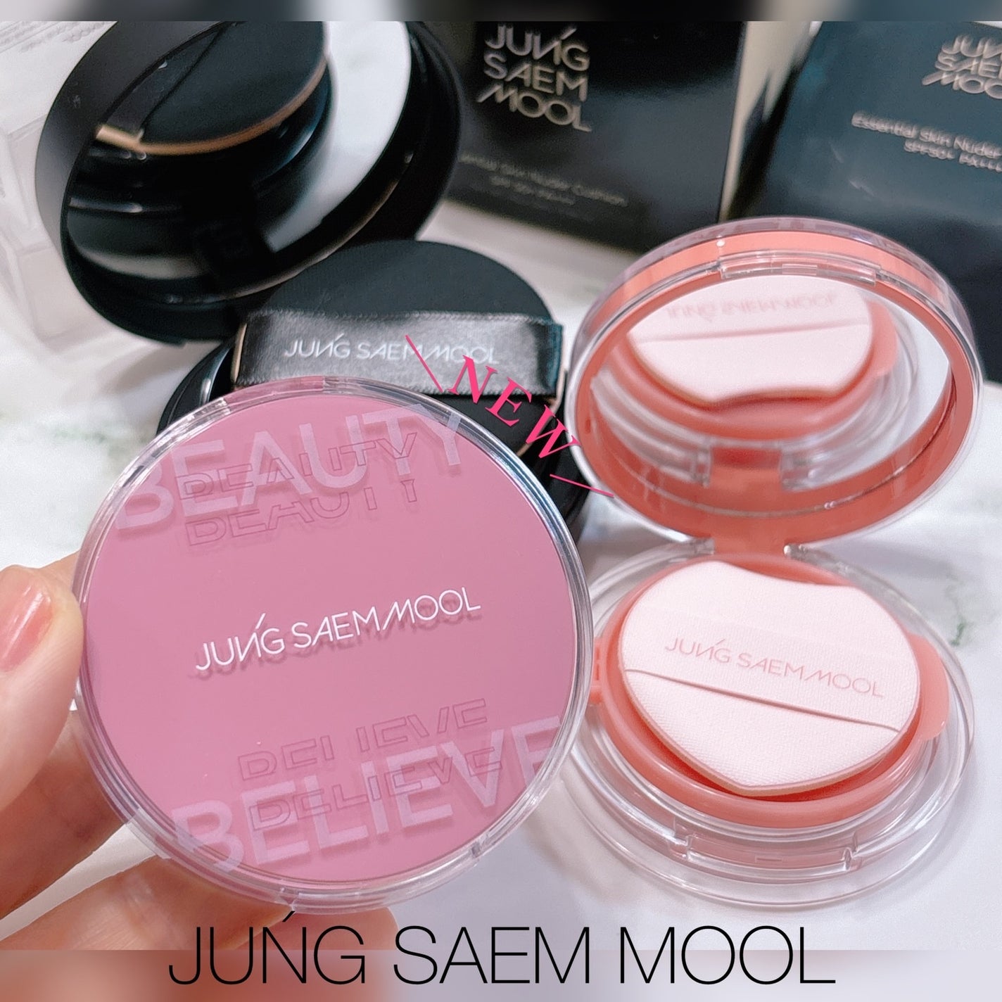 エッセンシャル スキン ヌーダー クッション/JUNG SAEM MOOL/クッションファンデーションを使ったクチコミ(1枚目)