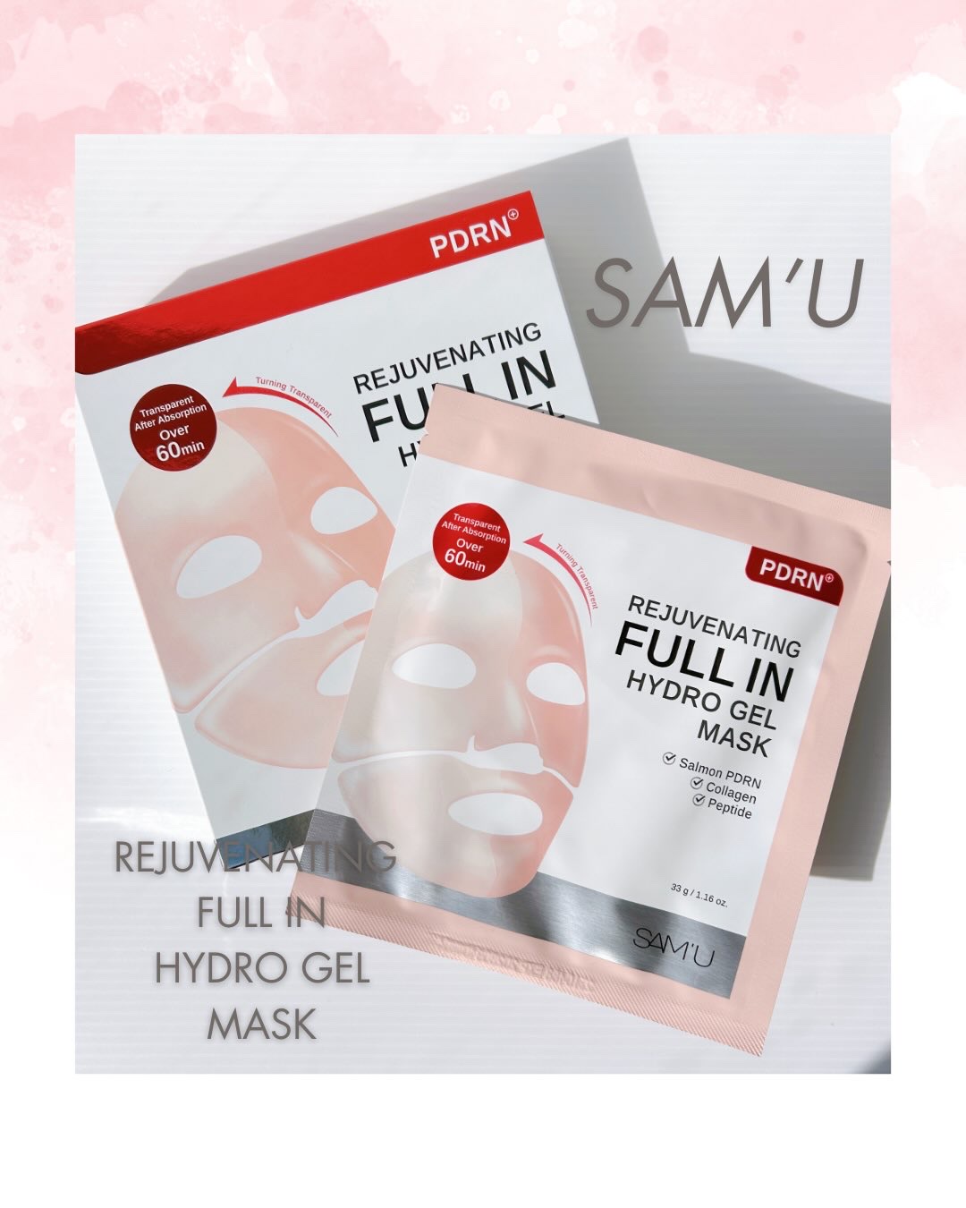 PDRNリジュべネティングフルインハイドロゲルマスク/SAM'U/シートマスク・パックを使ったクチコミ（1枚目）