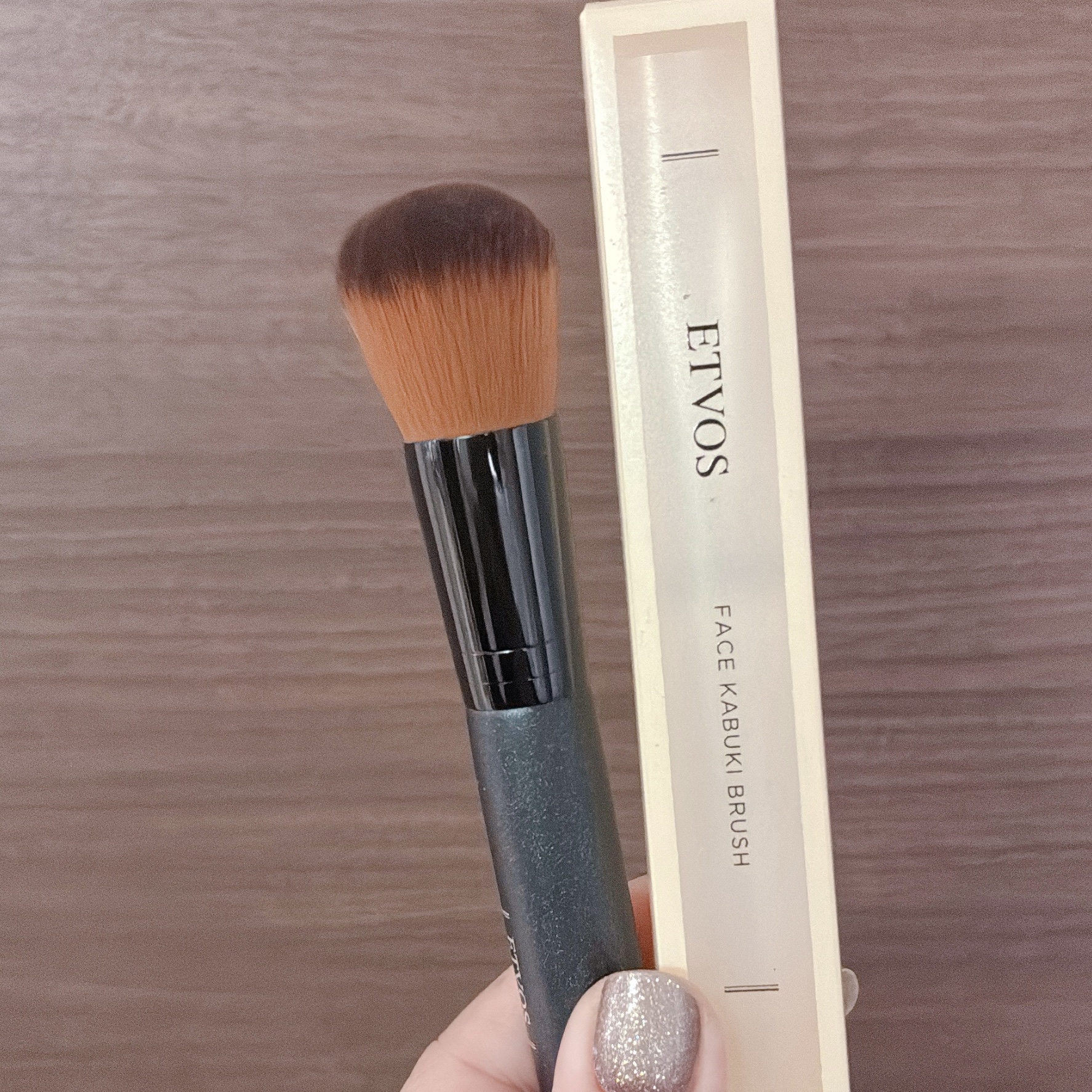 フェイスカブキブラシ/エトヴォス/メイクブラシを使ったクチコミ（1枚目）