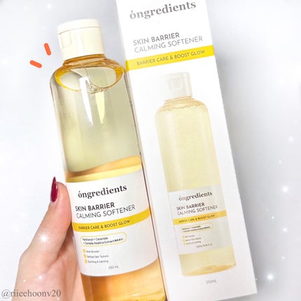 オングリディエンツ スキンバリアカーミングソフナー/Ongredients/化粧水を使ったクチコミ(1枚目)