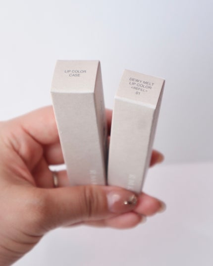 RMK デューイーメルト リップカラー/RMK/口紅を使ったクチコミ(5枚目)