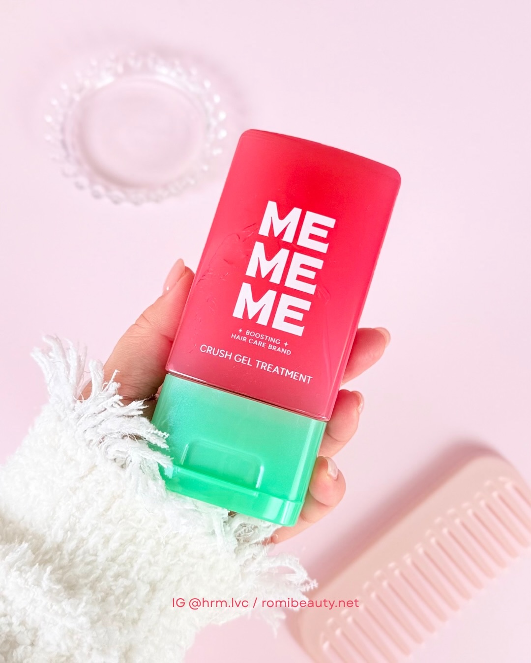 MEMEME クラッシュジェルトリートメント/MEMEME/アウトバストリートメントを使ったクチコミ（1枚目）