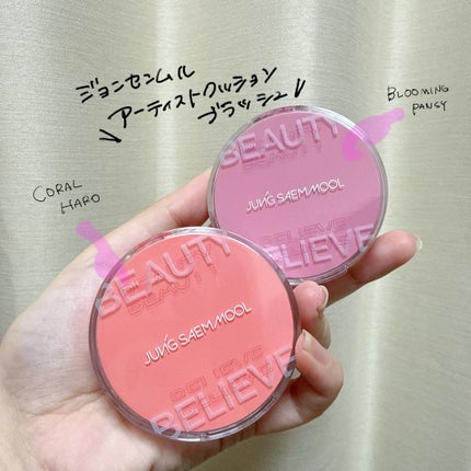 アーティストクッションブラッシュ/JUNG SAEM MOOL/リキッドチークを使ったクチコミ(1枚目)