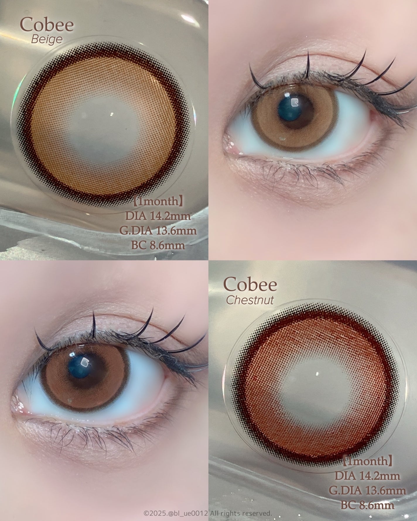 Cobee/myfipn/1ヶ月(1MONTH)カラコンを使ったクチコミ(5枚目)