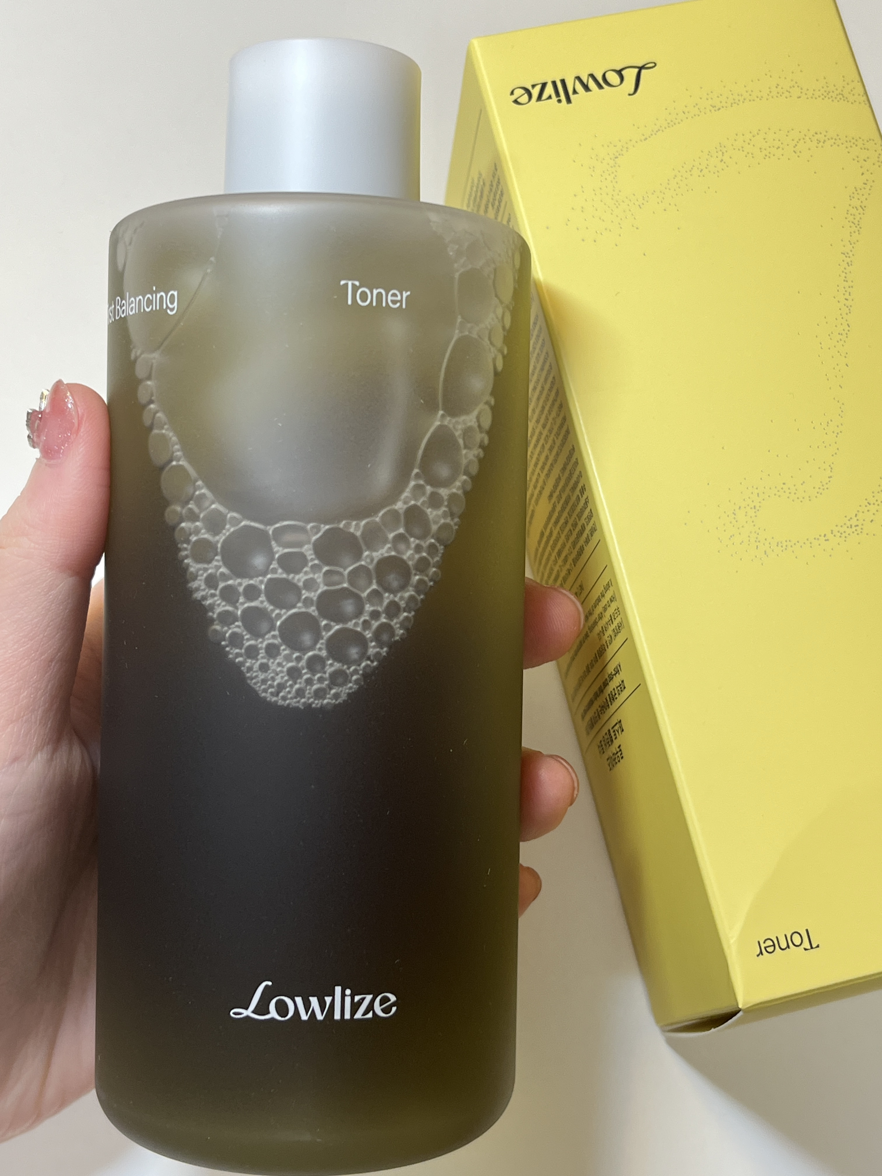 ファーストバランシングトナー/Lowlize/化粧水を使ったクチコミ（1枚目）