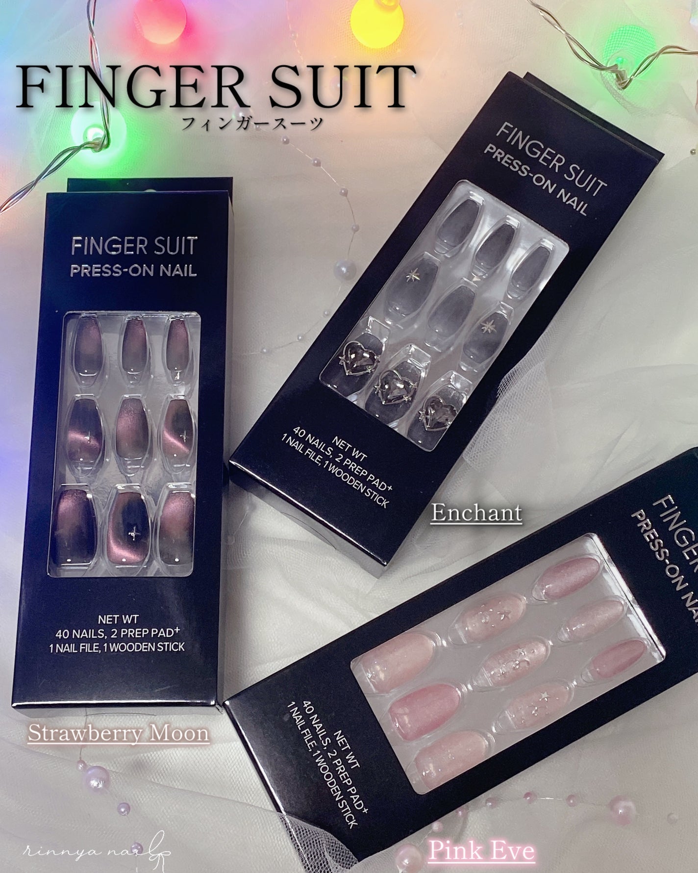 ネイルチップ(シールタイプ)/FINGER SUIT/ネイルチップ・パーツを使ったクチコミ(2枚目)