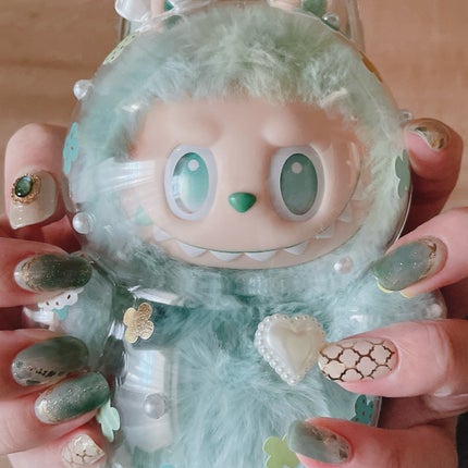 セミキュアジェルネイル(ハンド)/ohora/ネイルシールを使ったクチコミ(4枚目)