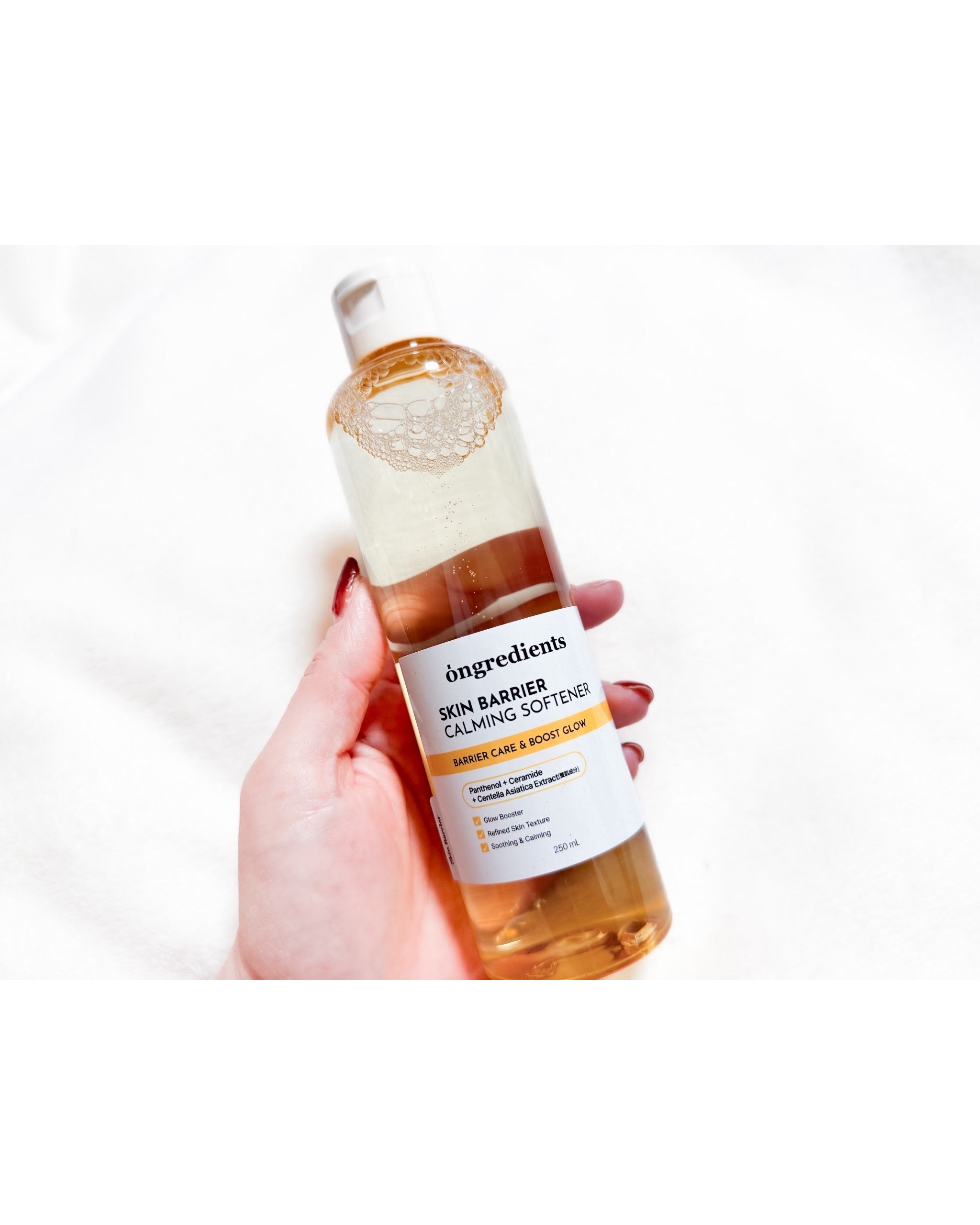 オングリディエンツ スキンバリアカーミングソフナー/Ongredients/化粧水を使ったクチコミ（1枚目）