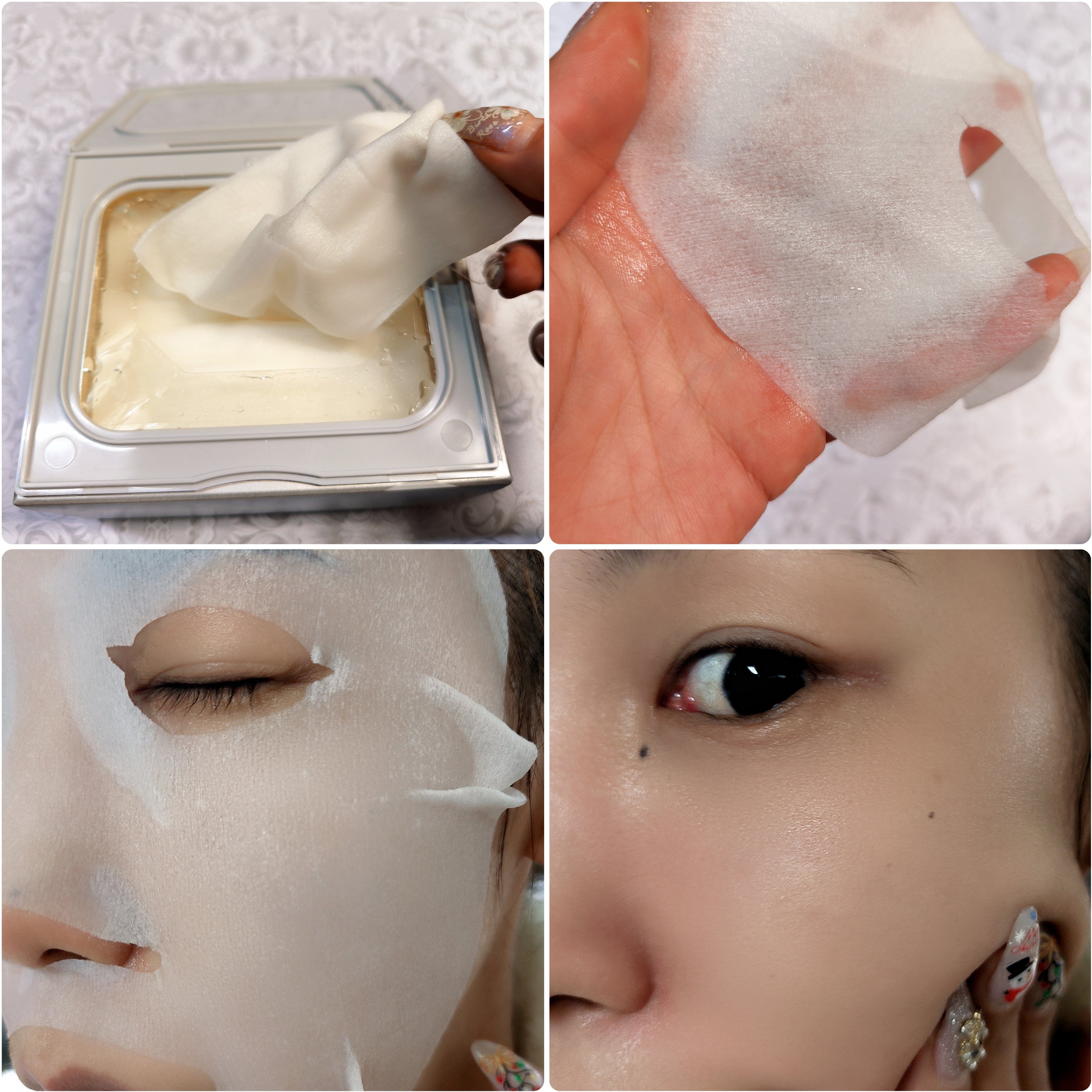 サボリーノ　メガショット 夜用白玉タイトニングマスクV/サボリーノ/シートマスク・パックを使ったクチコミ（3枚目）