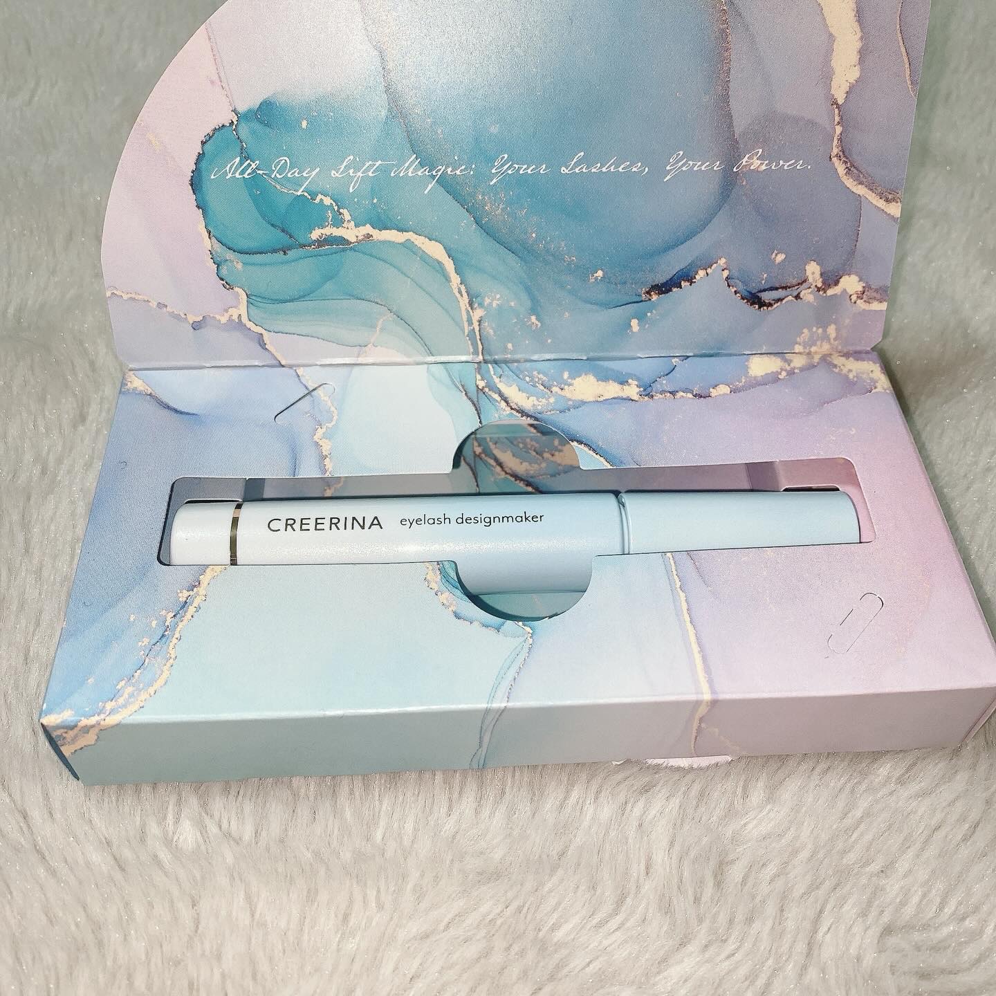 アイラッシュデザインメイカー/クレーリナ/マスカラ下地を使ったクチコミ（3枚目）