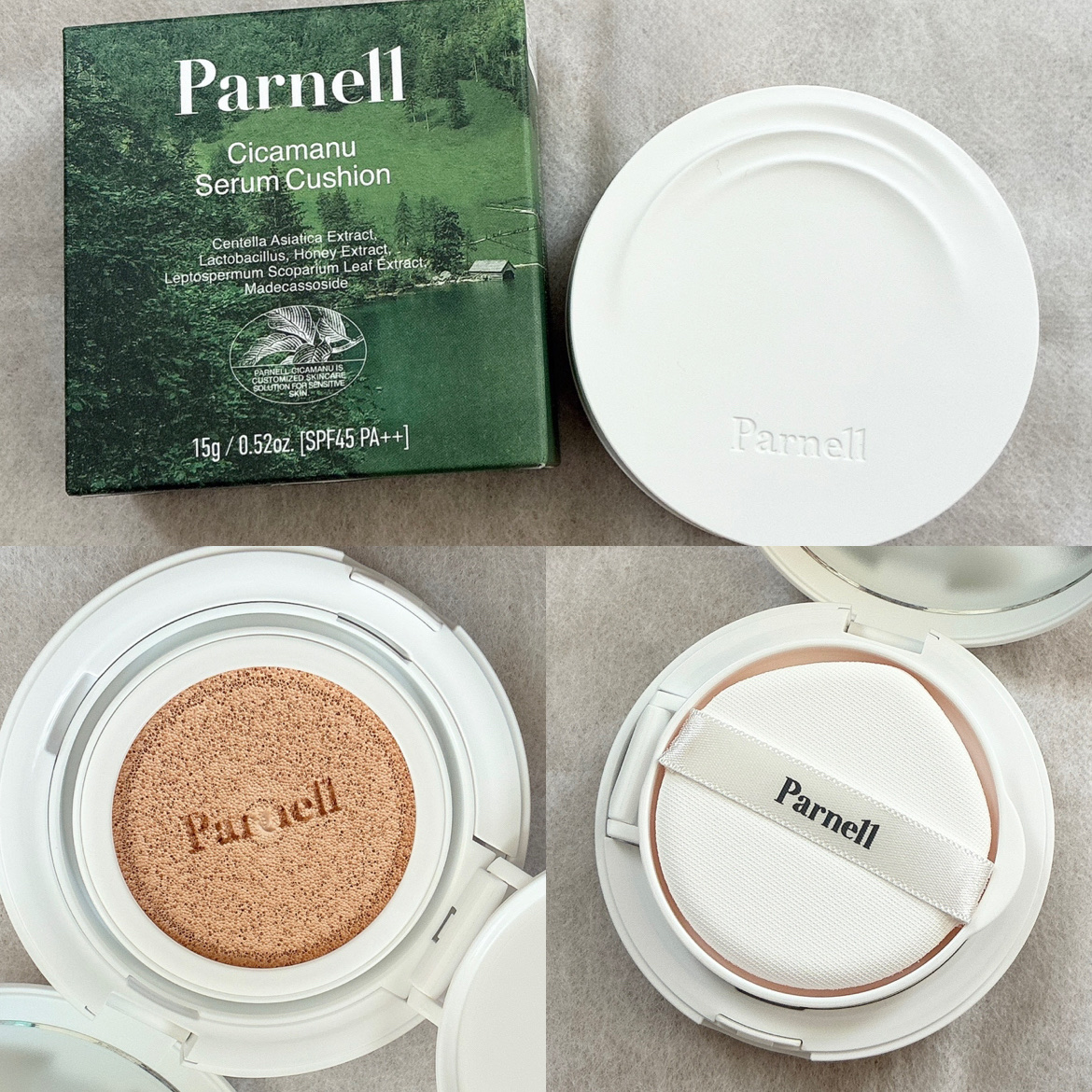 シカマヌ　セラム　クッションファンデ/parnell/クッションファンデーションを使ったクチコミ（2枚目）