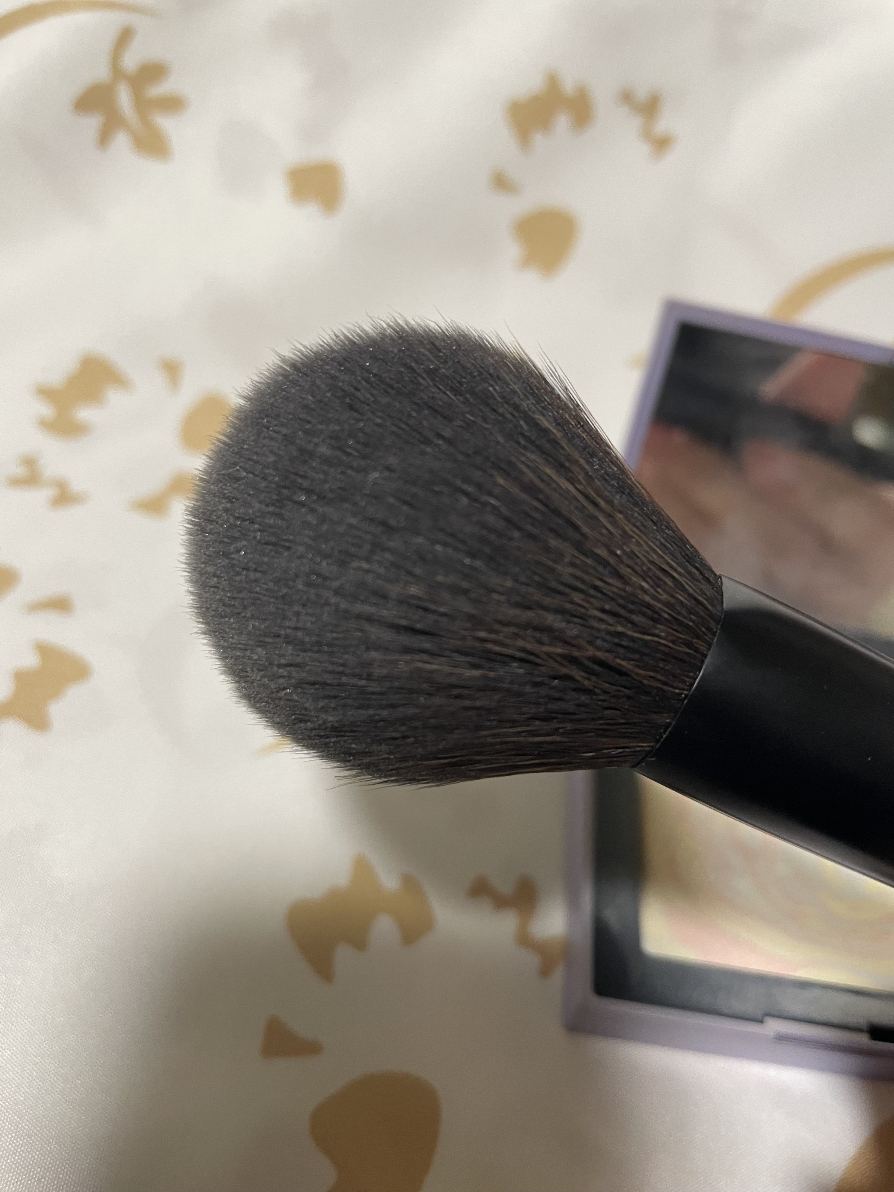 ブロンザー／セッティングパウダーブラシ ＃14/NARS/メイクブラシを使ったクチコミ（3枚目）
