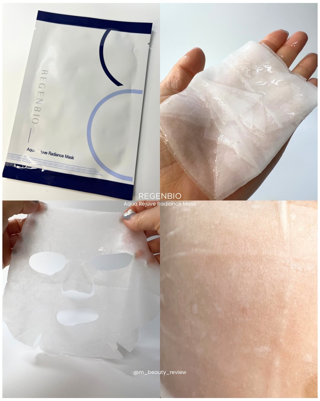 アクアリジュブレディアンスマスクパック/REGENBIO/シートマスク・パックを使ったクチコミ（2枚目）