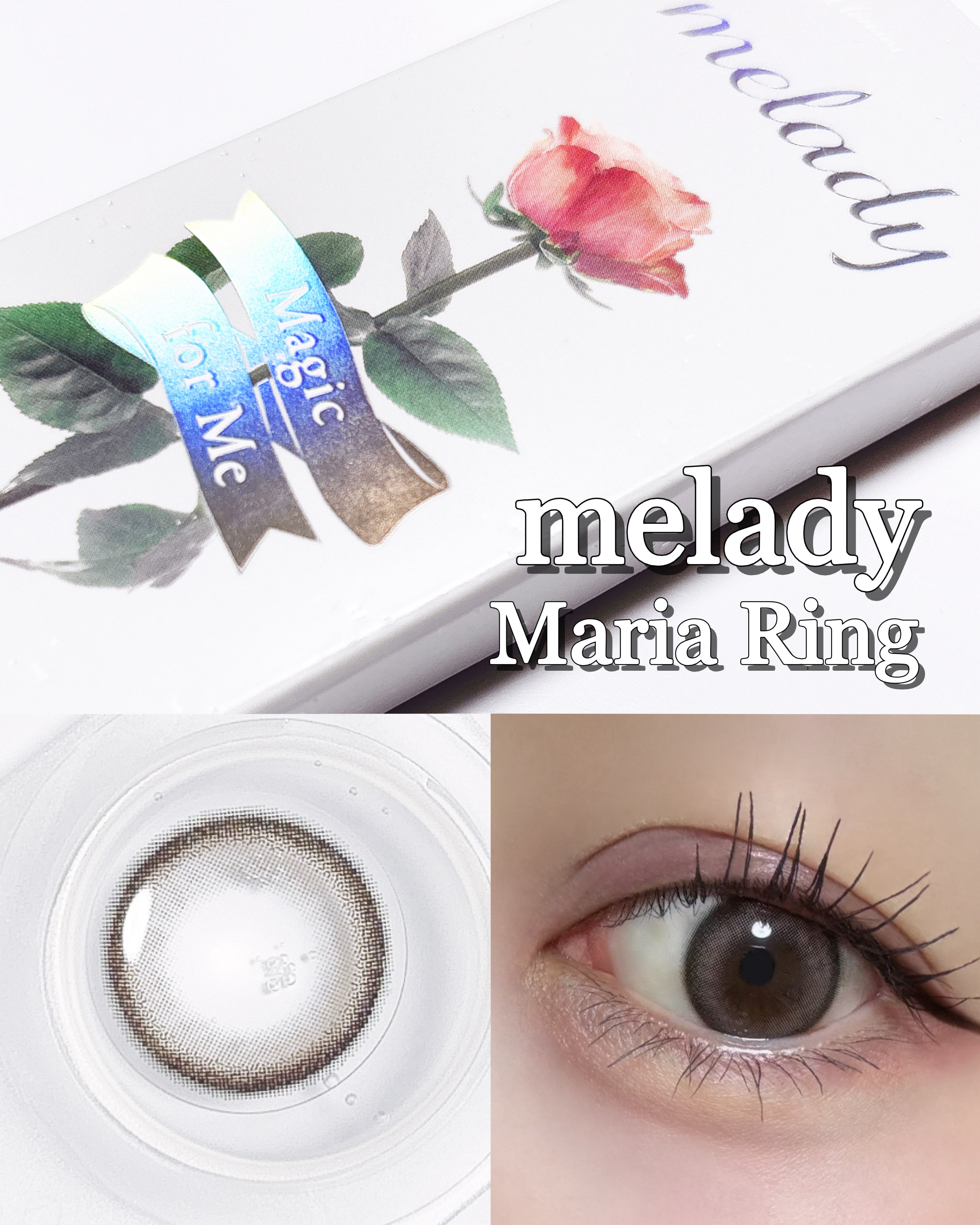 melady 1day/melady/ワンデー（１DAY）カラコンを使ったクチコミ（1枚目）