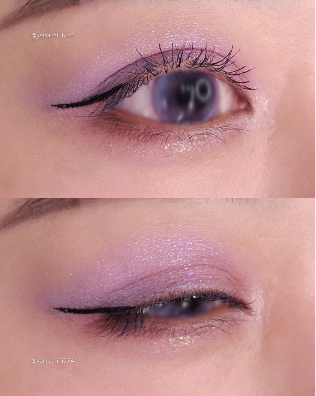 PRETTY EYES/xixi/リキッドアイライナーを使ったクチコミ（2枚目）