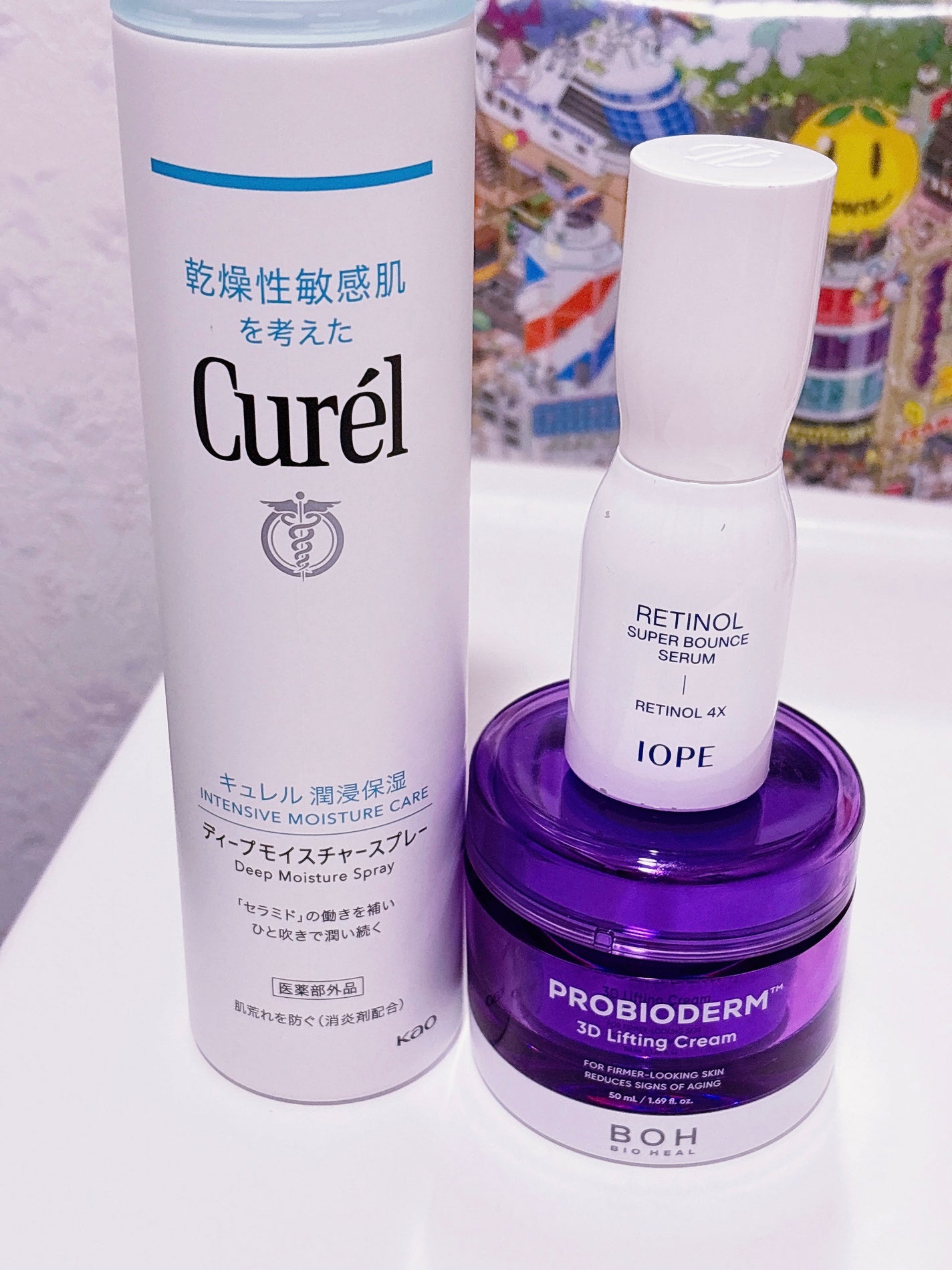 ディープモイスチャースプレー/キュレル/ミスト状化粧水を使ったクチコミ(1枚目)