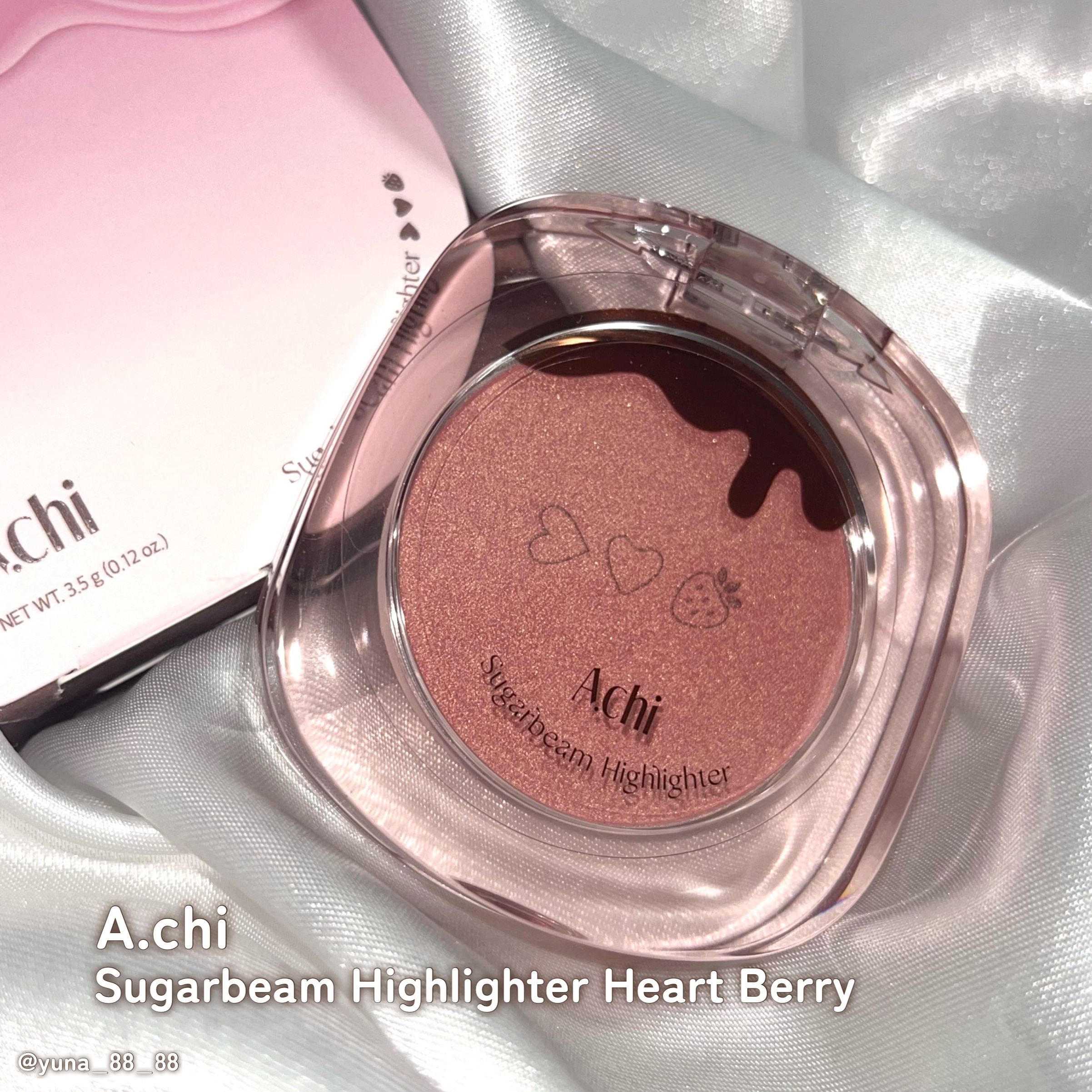 スパークルグリッツ/A.chi/グリッターを使ったクチコミ（2枚目）