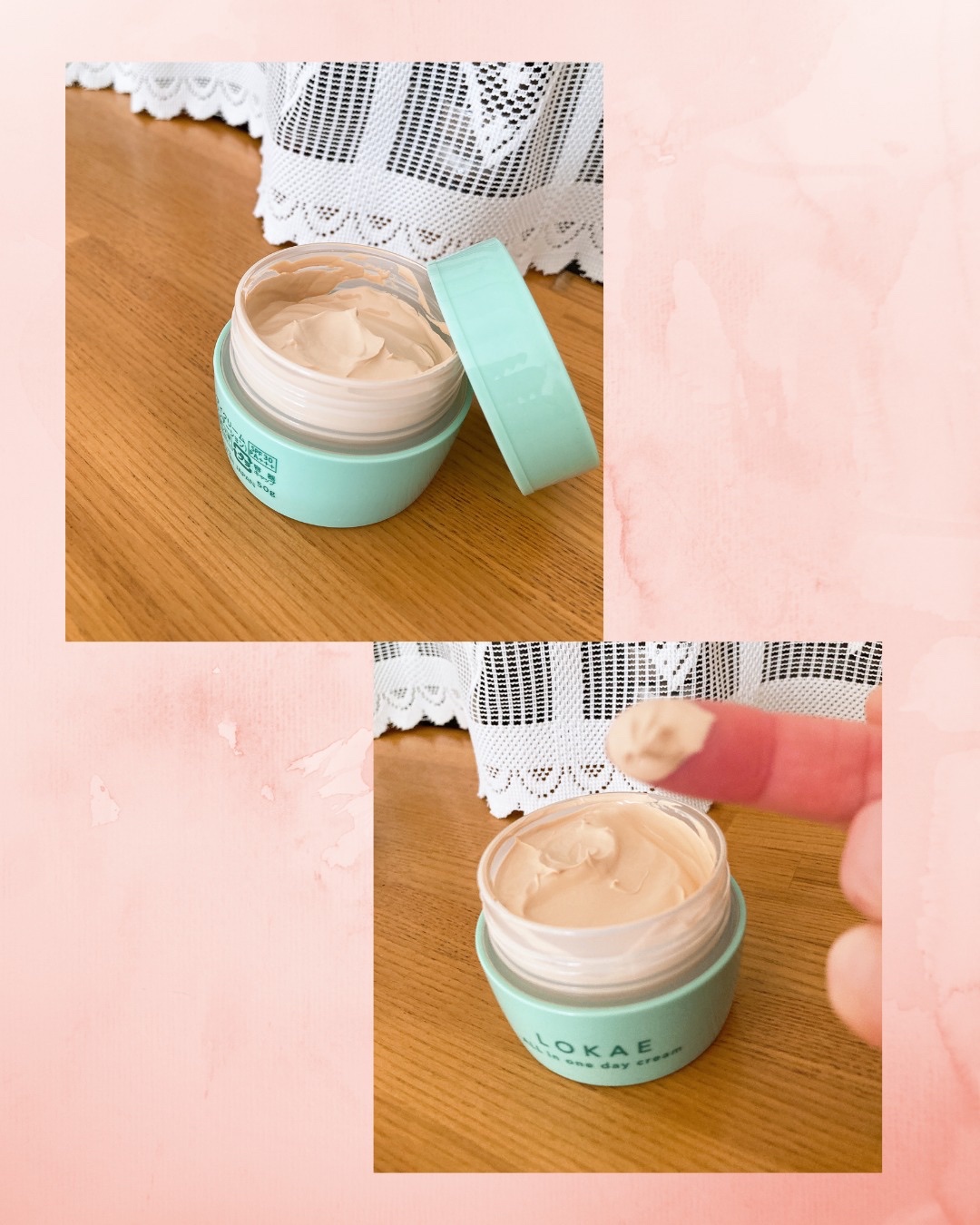 LOKAE　オールインワンデイクリーム/ナリス化粧品/オールインワン化粧品を使ったクチコミ（2枚目）