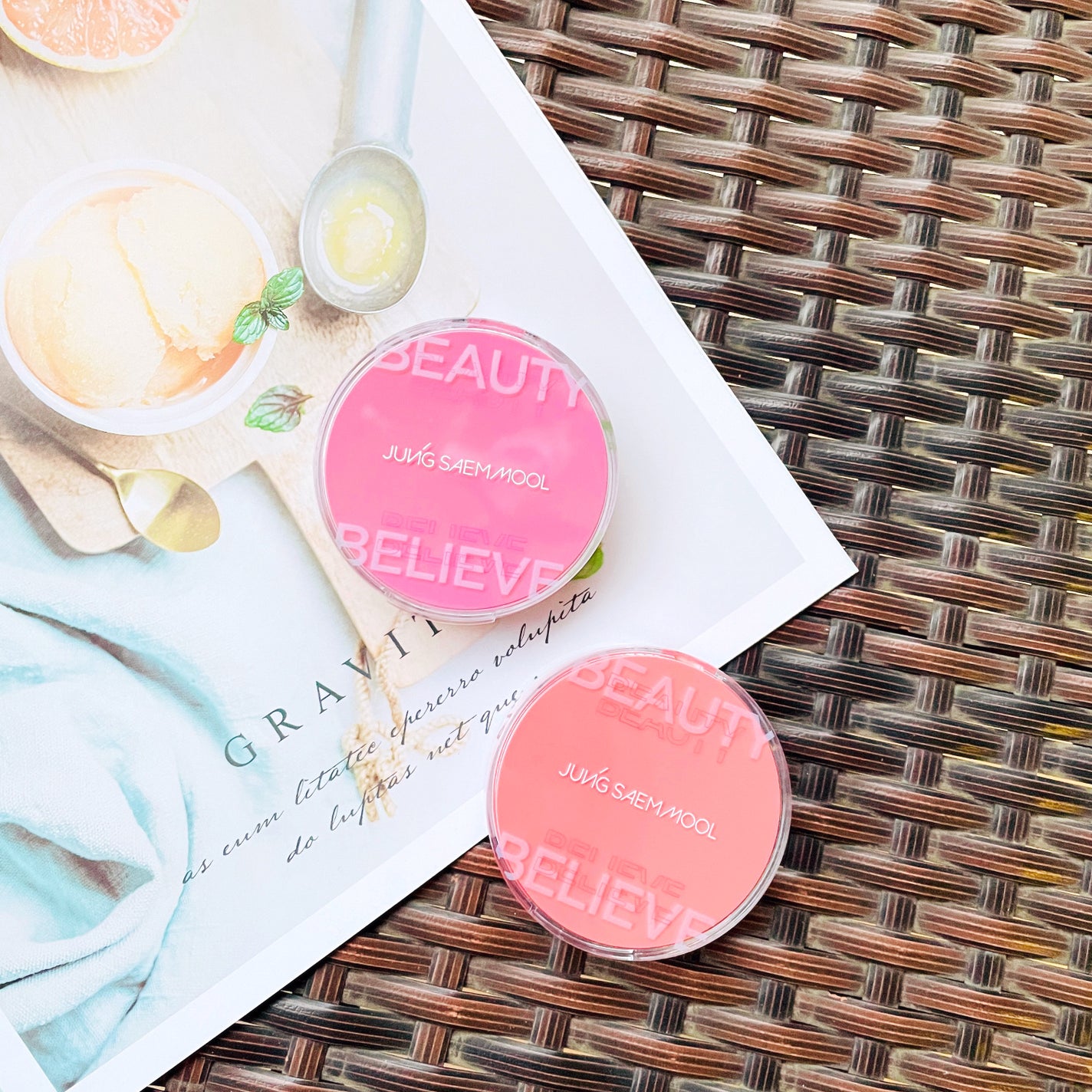 アーティストクッションブラッシュ/JUNG SAEM MOOL/リキッドチークを使ったクチコミ(1枚目)