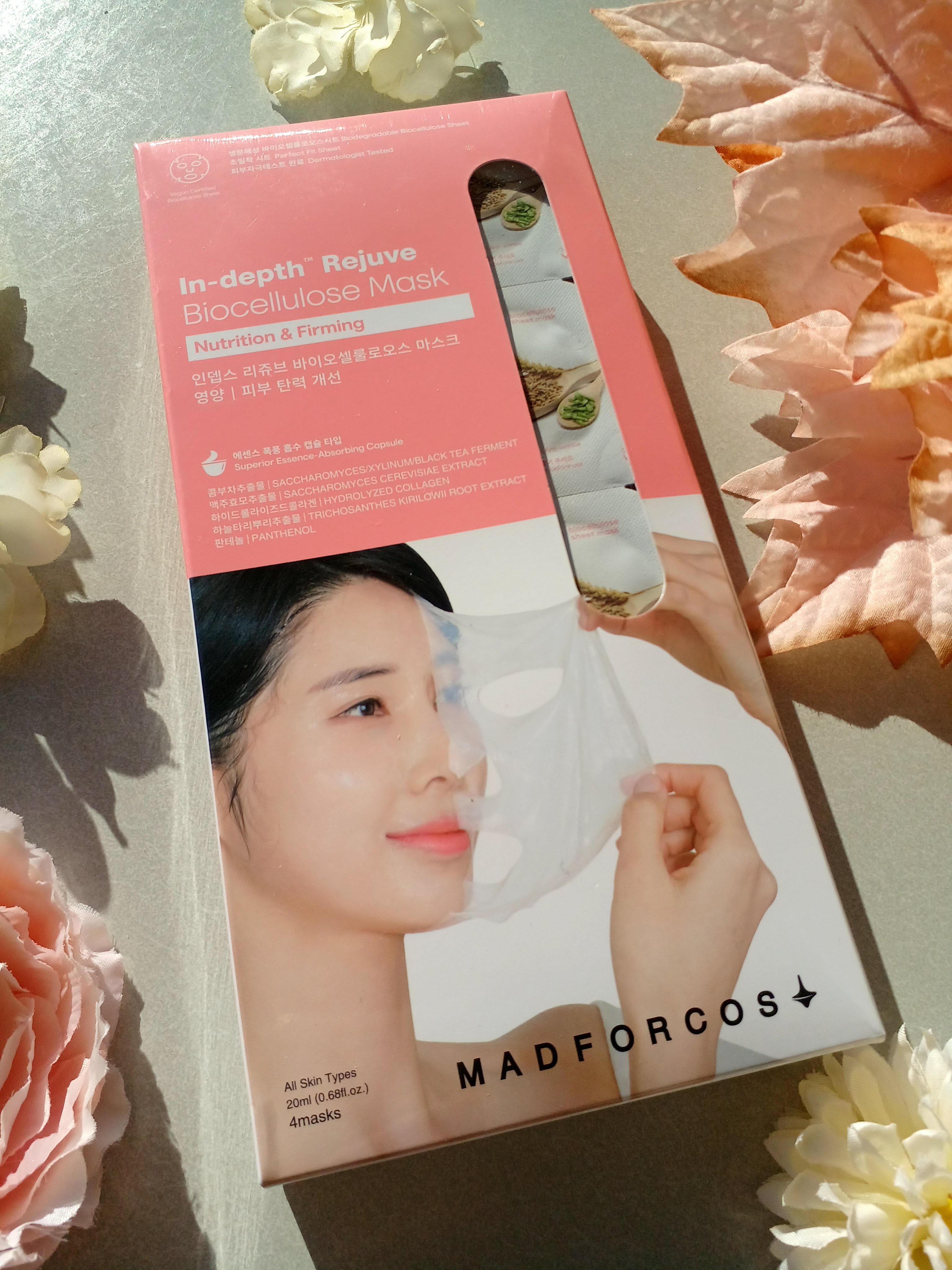 インデップス™リジュブバイオセルロースマスク/MADFORCOS/シートマスク・パックを使ったクチコミ（2枚目）