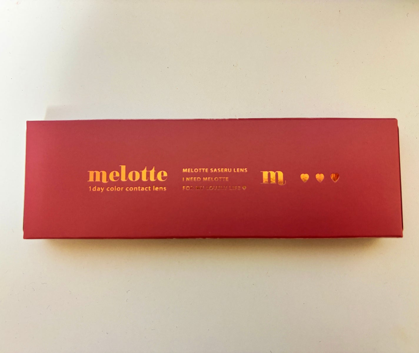 melotte 1day/melotte/ワンデー(1DAY)カラコンを使ったクチコミ(1枚目)