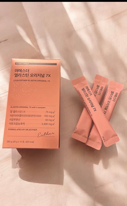 ヨエスターエラスチンオリジナル7X/ESTHER FORMULA/美容サプリメントを使ったクチコミ(1枚目)