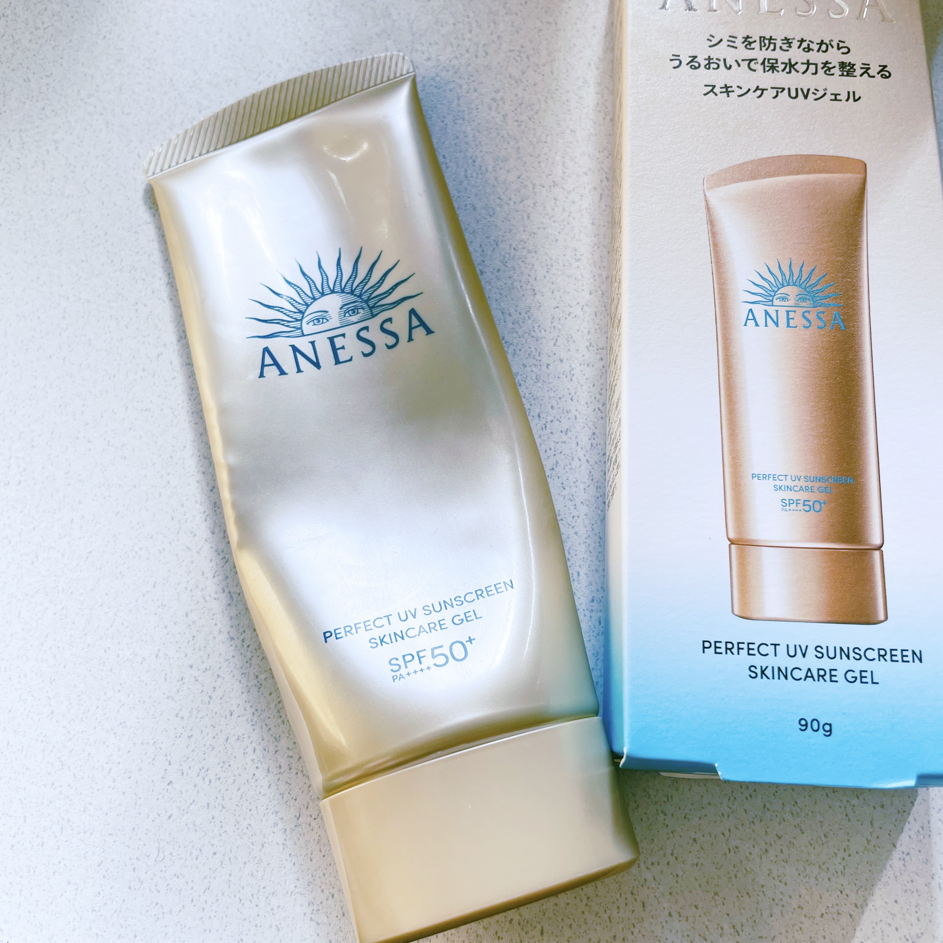 アネッサ　パーフェクトUV　スキンケアジェル　NA/アネッサ/日焼け止めジェルを使ったクチコミ（1枚目）