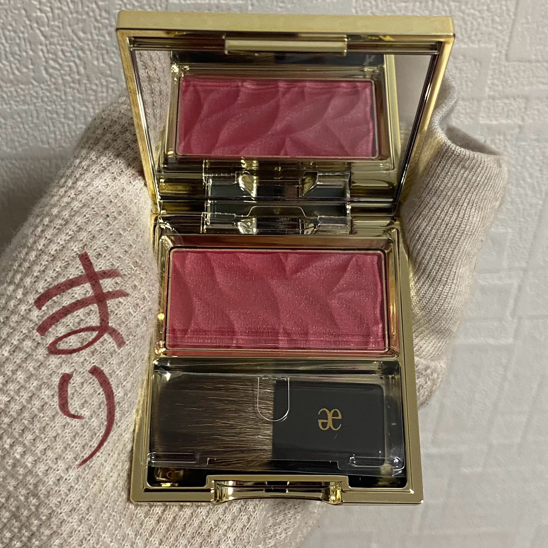 カランドゥ フェイス/Elégance/パウダーチークを使ったクチコミ（1枚目）