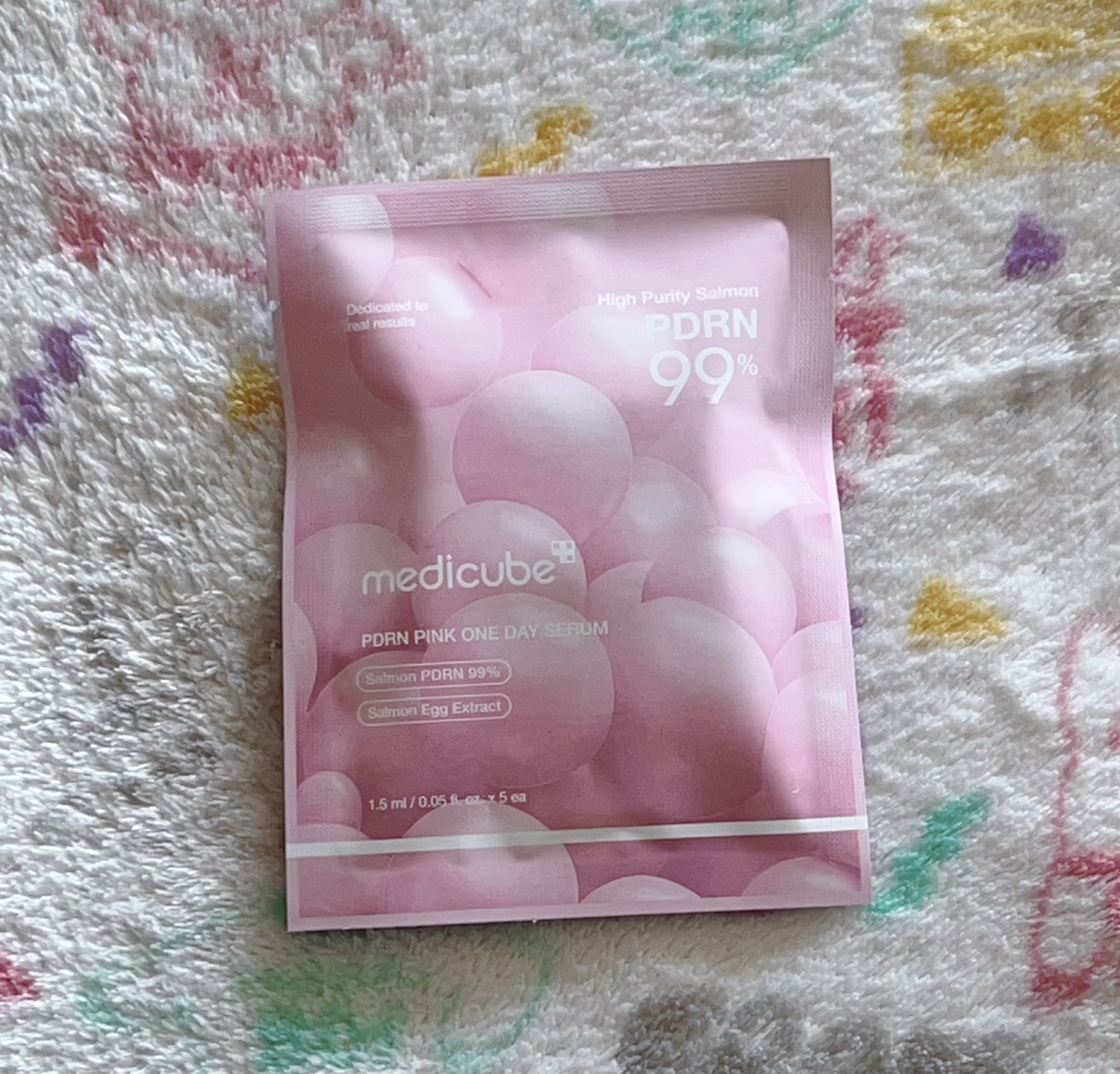 PDRNピンクワンデーセラム /MEDICUBE/美容液を使ったクチコミ（1枚目）