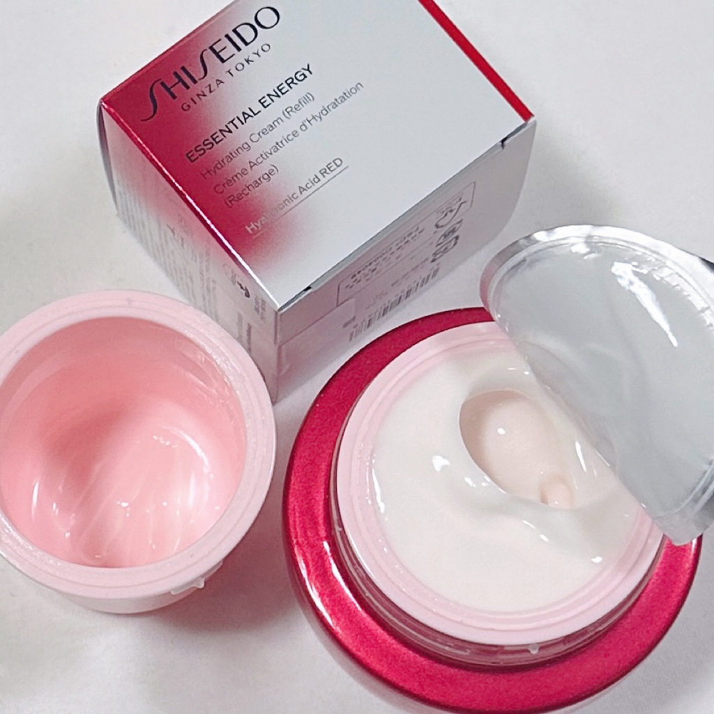 エッセンシャルイネルジャ ハイドレーティング クリーム/SHISEIDO/フェイスクリームを使ったクチコミ（3枚目）