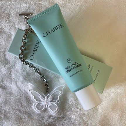 メラピールクリームマスク/CHARDE/ピーリングを使ったクチコミ(4枚目)