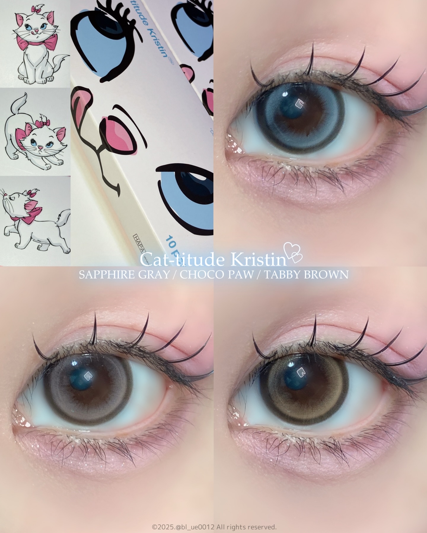 Cat-titude Kristin/Hapa kristin/ワンデー（１DAY）カラコンを使ったクチコミ（1枚目）