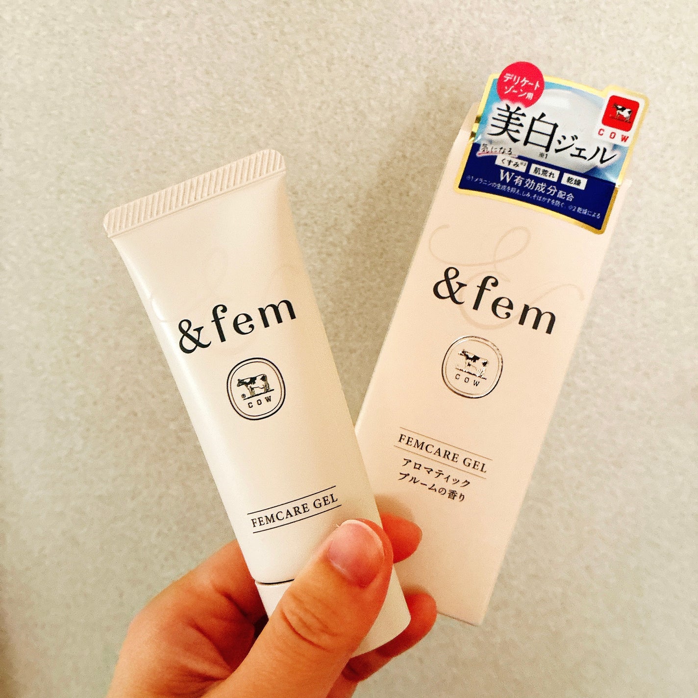 アンドフェム フェムケア美白ジェル/&fem/ボディクリームを使ったクチコミ(3枚目)