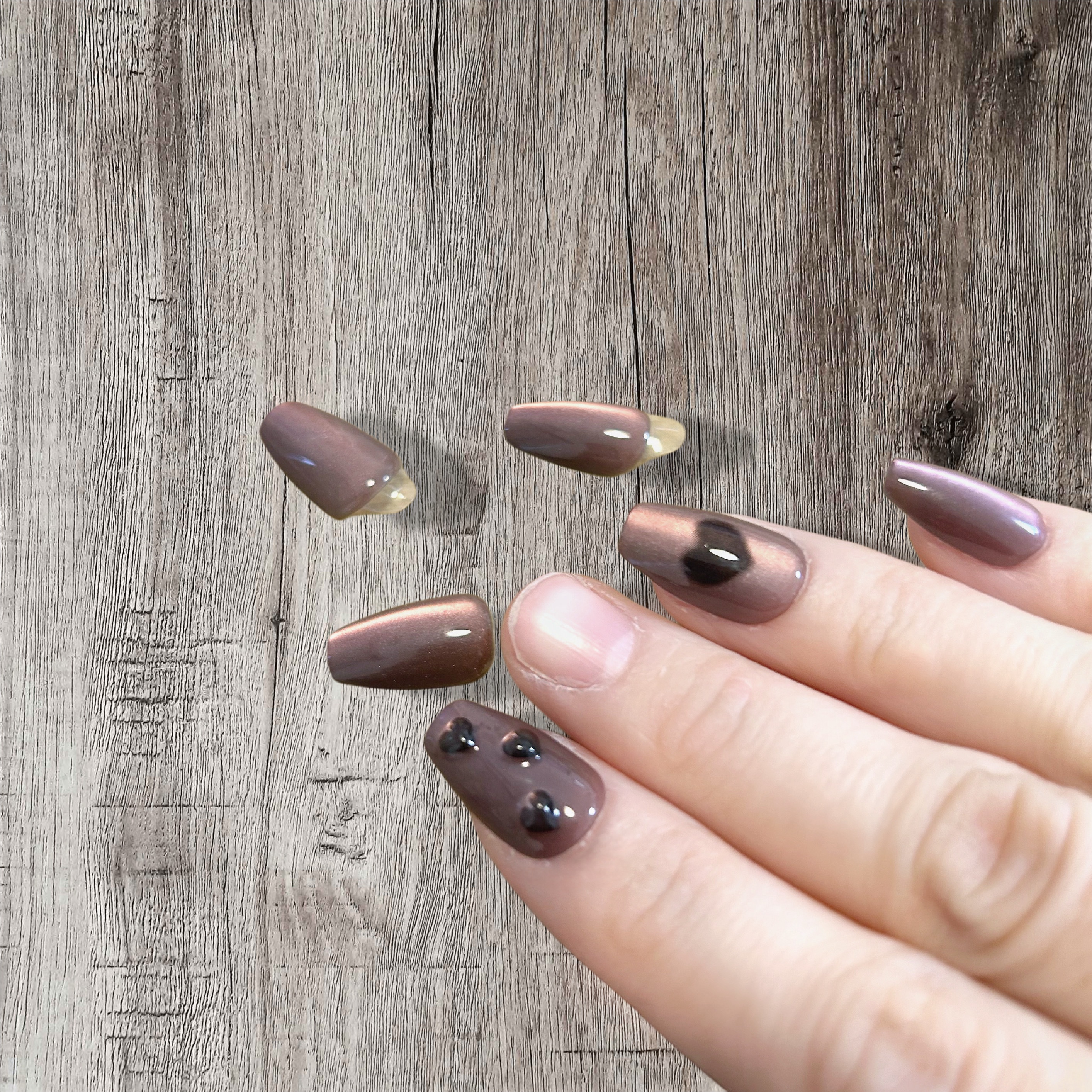 オーリオ ノーグルーネイル/ollio/ネイルチップ・パーツを使ったクチコミ（2枚目）