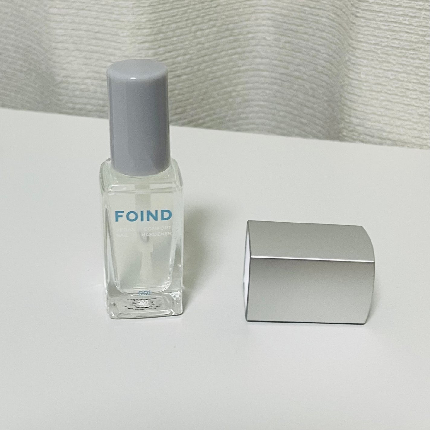 001 ヴィーガンティンテッドネイルハードナー/FOIND/ネイル用品を使ったクチコミ(4枚目)