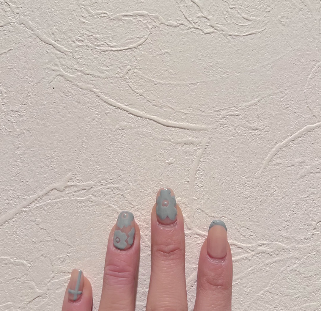 ジェルネイル（ライト対応）/セリア/ジェルネイルを使ったクチコミ（2枚目）