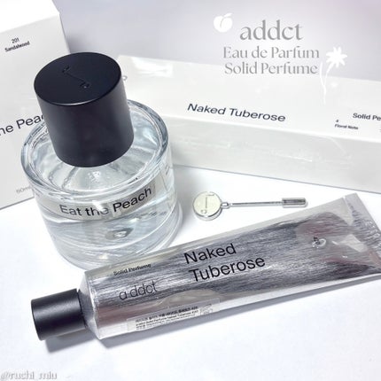 ソリッドパフューム チュベローズ 420/Addct/練り香水を使ったクチコミ(1枚目)