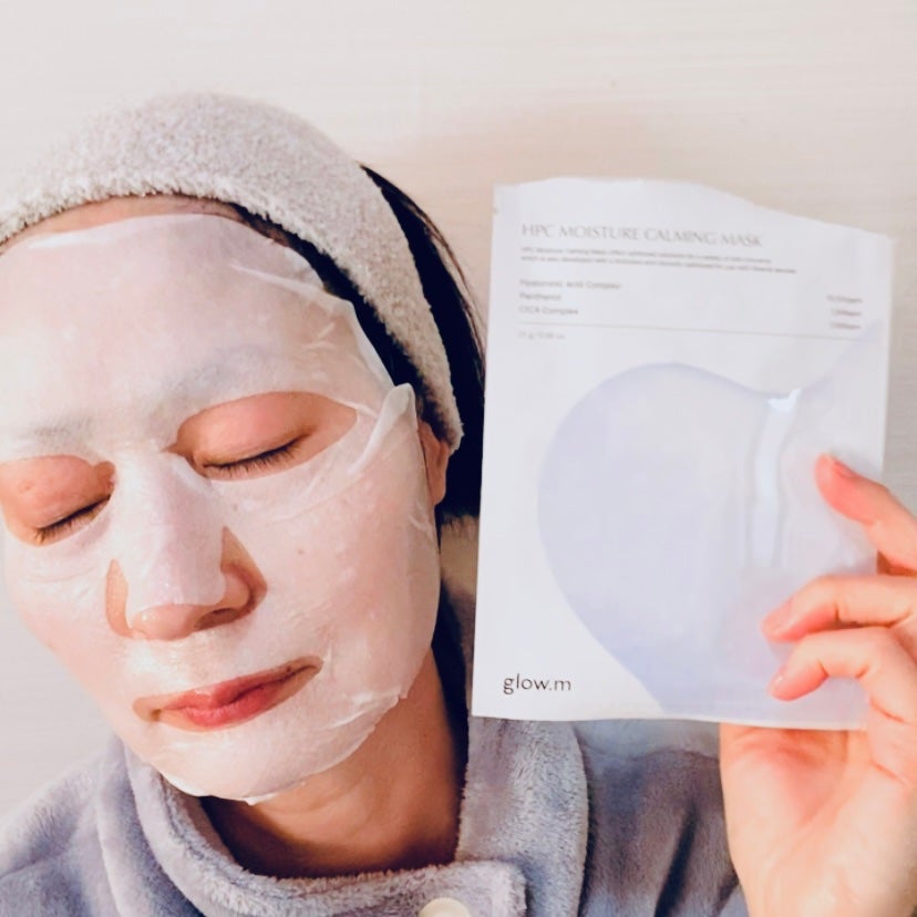 ダーマHPCモイスチャーカーミングマスク/Glow.M/シートマスク・パックを使ったクチコミ(3枚目)