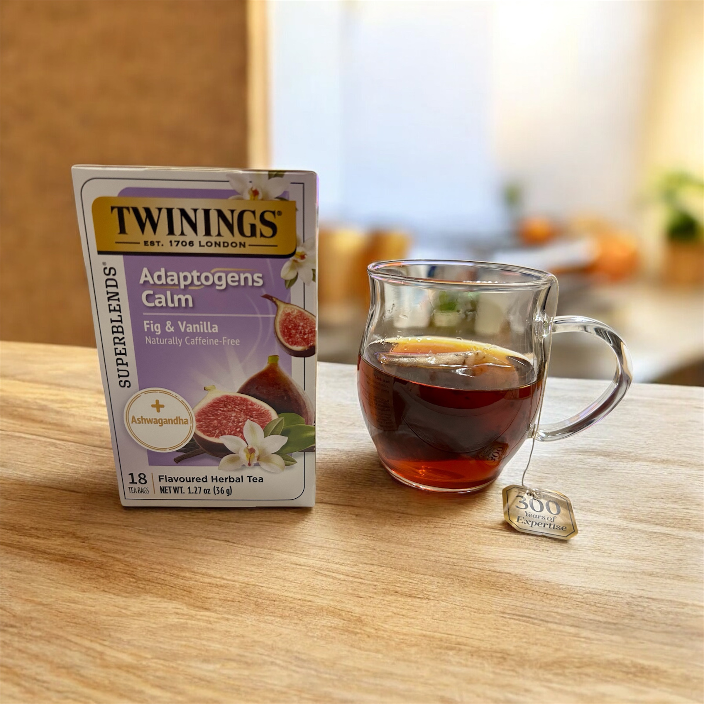 Adaptogens Calm Fig & Vanilla/TWININGS/その他ドリンクを使ったクチコミ（1枚目）