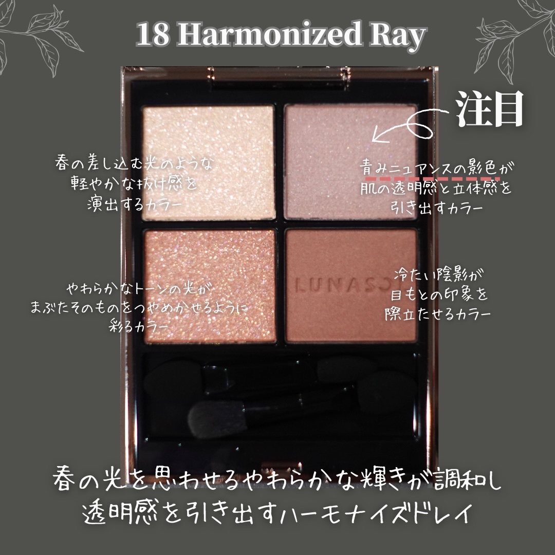 ルナソル アイカラーレーションN/LUNASOL/アイシャドウパレットを使ったクチコミ（3枚目）