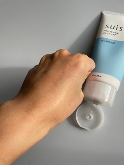 スイサイ ビューティクリア ペーストウォッシュ/suisai/洗顔フォームを使ったクチコミ(4枚目)
