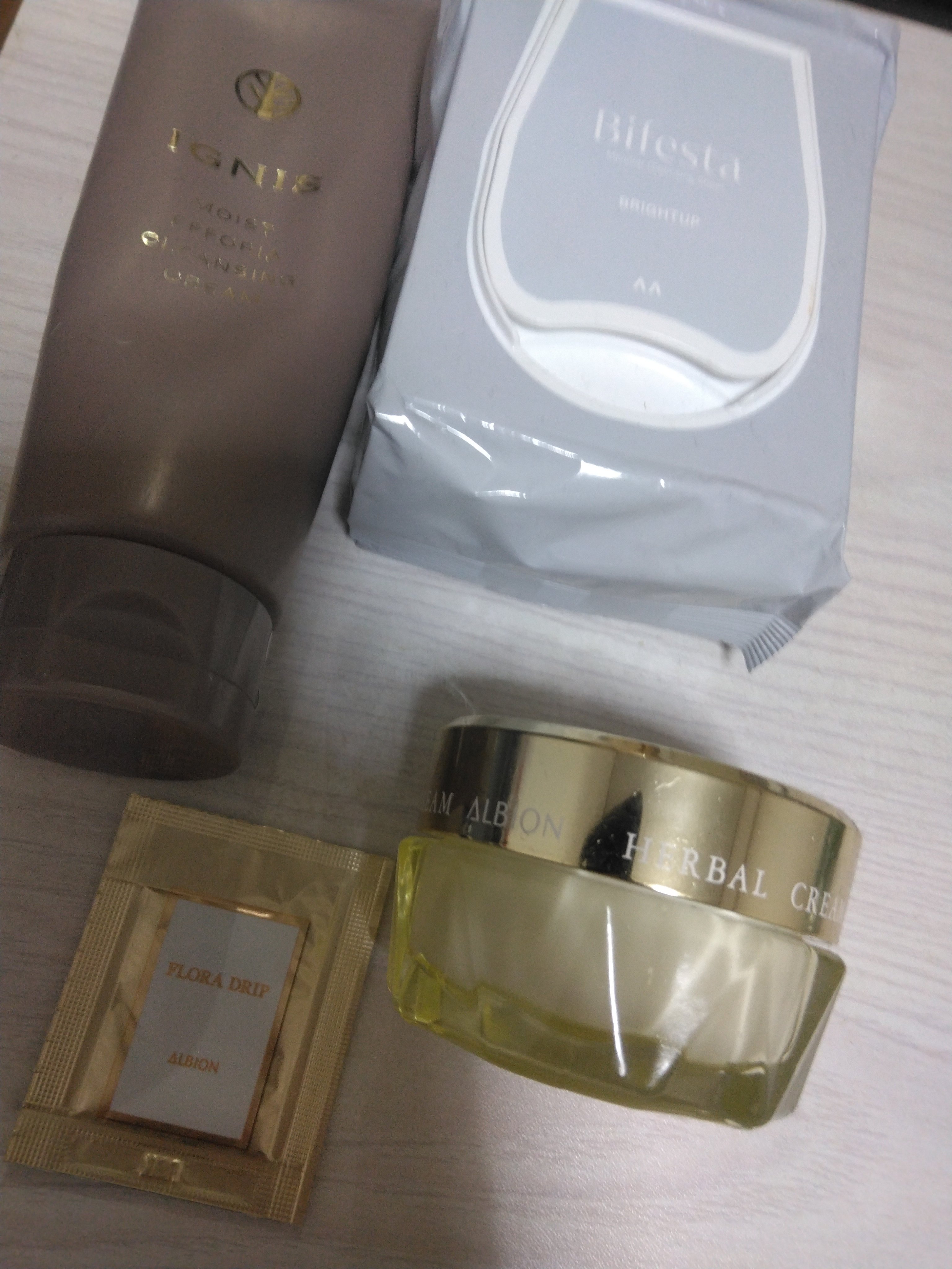 ミセラークレンジングシート ブライトアップ/ビフェスタ/クレンジングシートを使ったクチコミ（1枚目）