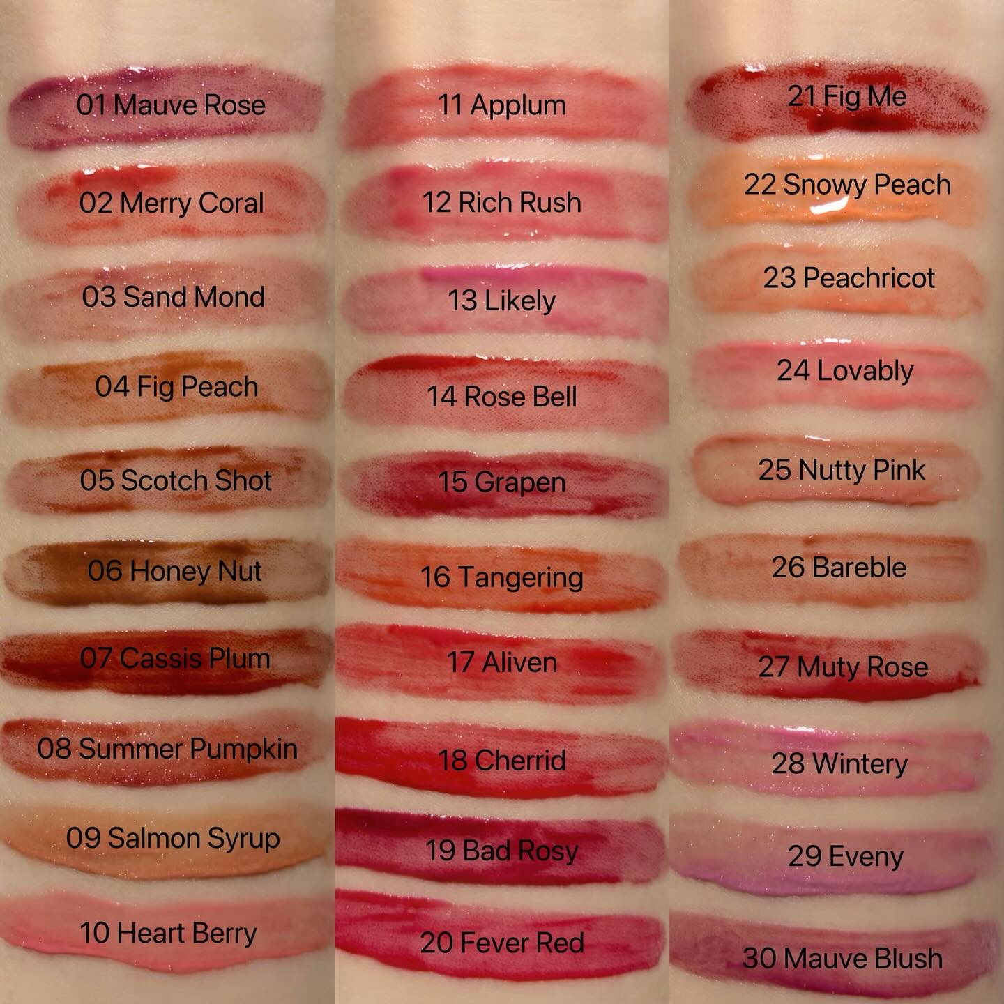 ウォーターリズムグロウティント 04 FIG PEACH（ミニ）/TIRTIR(ティルティル)/リップティントを使ったクチコミ（2枚目）